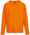 04443 Lds Monarch SOL'S Ladies Monarch Long Sleeve T-Shirt Orange colour image